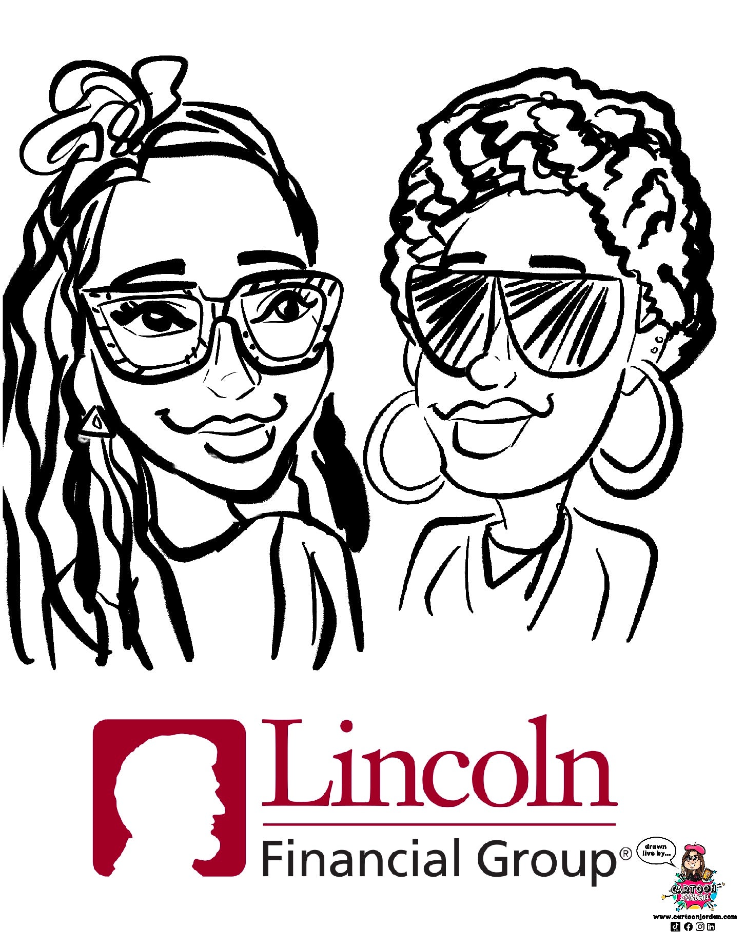 Lincoln Financial Group Caricature