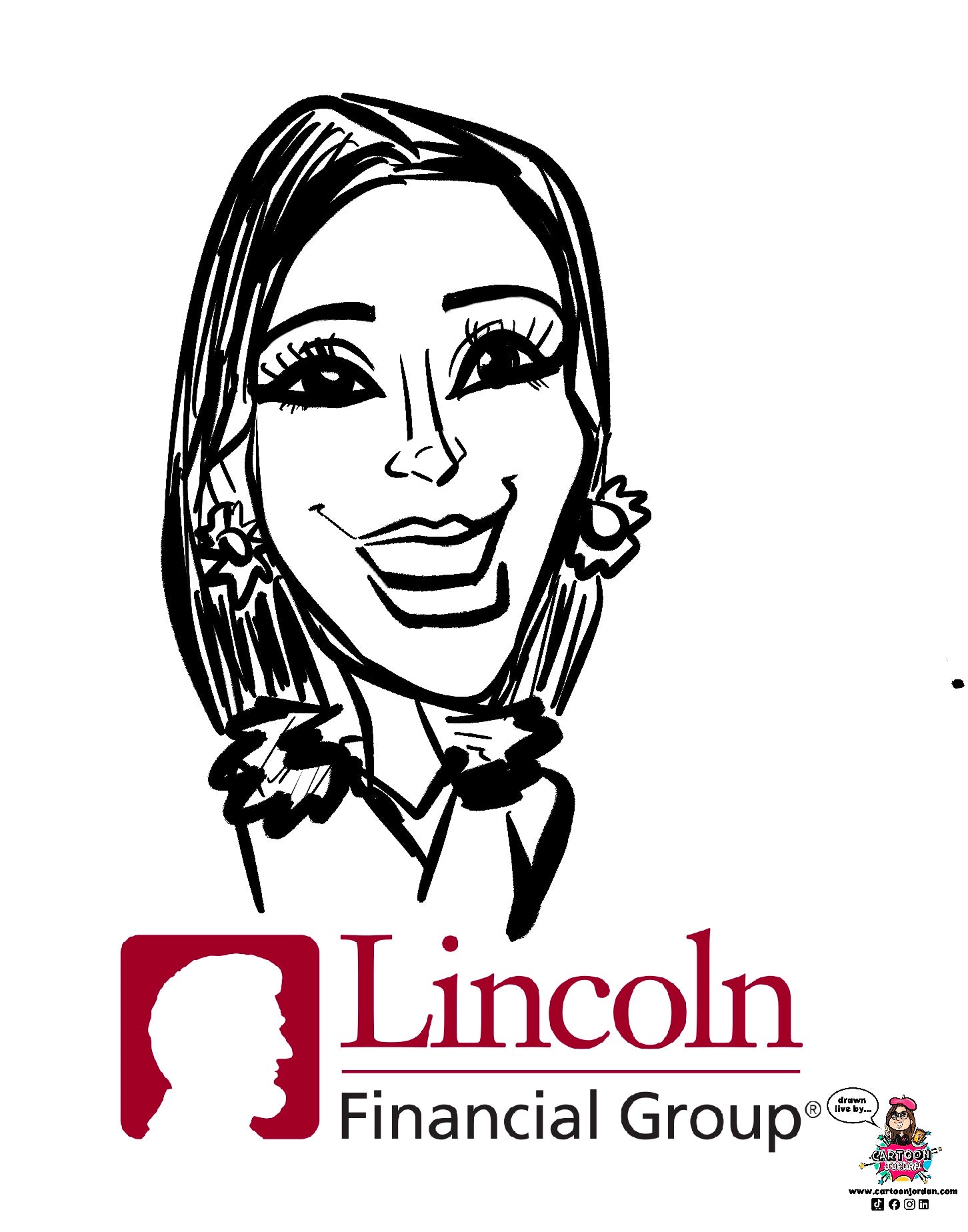 Lincoln Financial Group Caricature