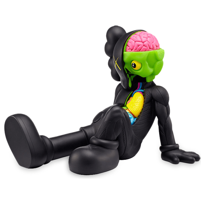 Kaws - What Party black - Figurine en vinyle noir - Street Art - Plazzart