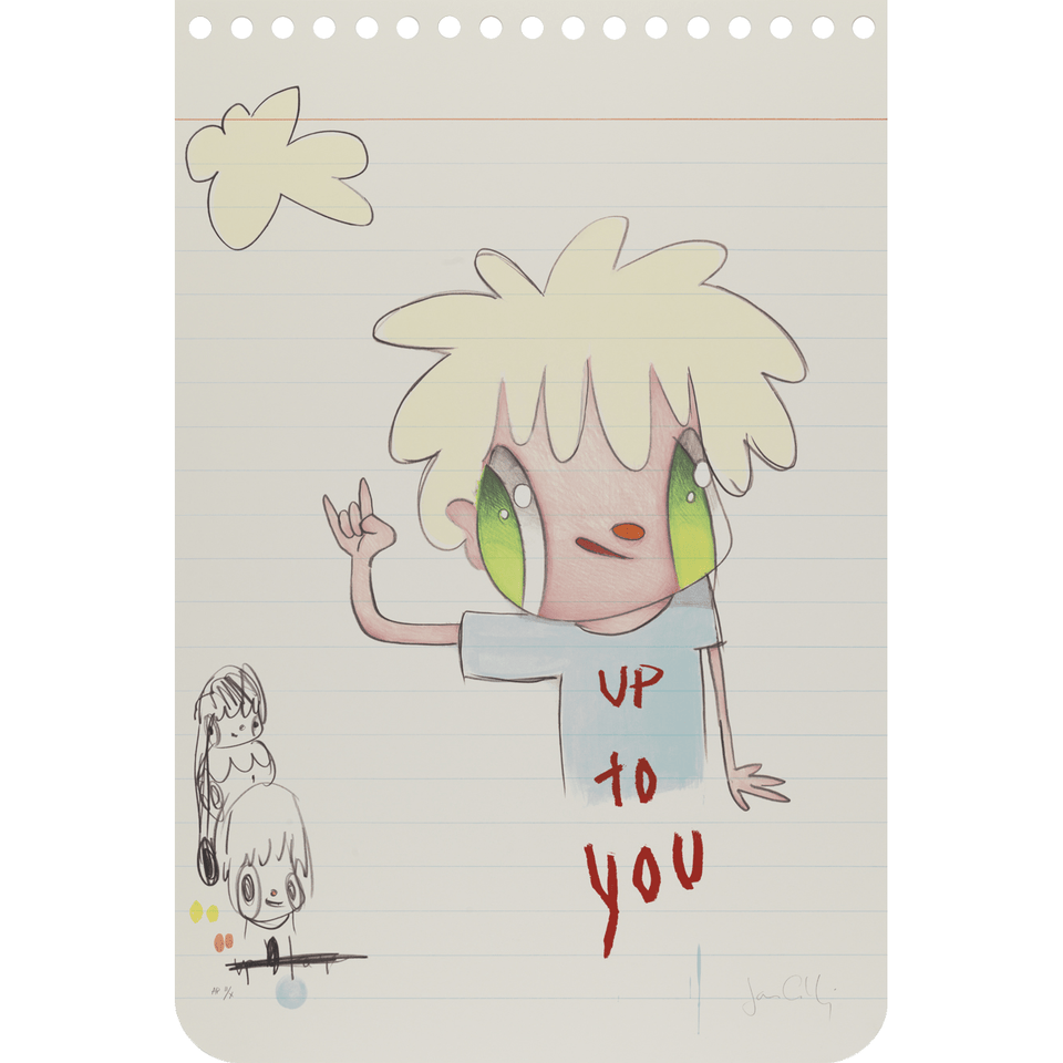 Javier Calleja Up To You Print, 2019
Signed & Numbered


