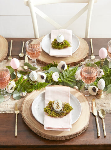 Spring table decor