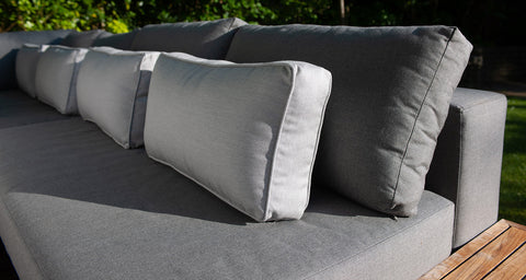 grey garden furniture cushions