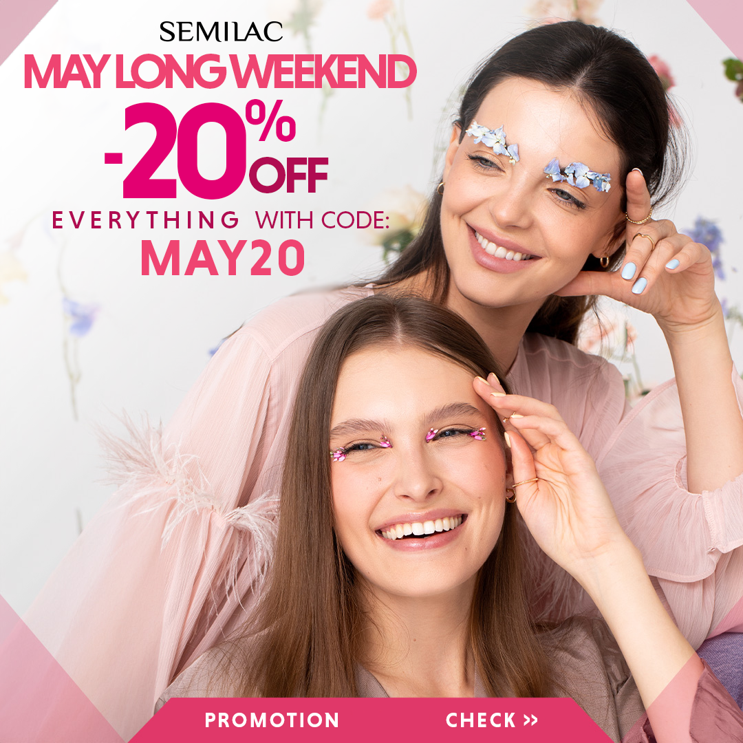 MAY LONG WEEKEND -20% OFF EVERYTHING WITH CODE MAY20