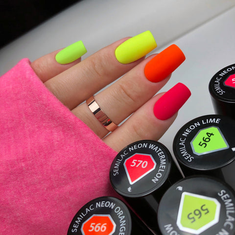 LA Colors Neon Jelly Nail Polish Collection Swatches! (Drugstore Brand) ||  KELLI MARISSA - YouTube