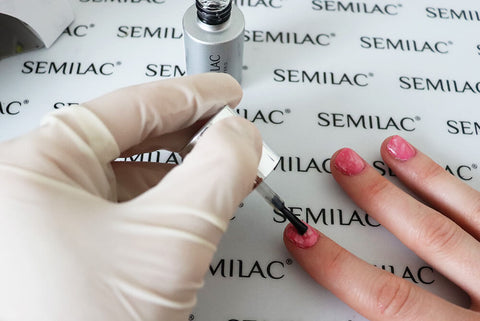 Top Coat - preparation - Semilac UK