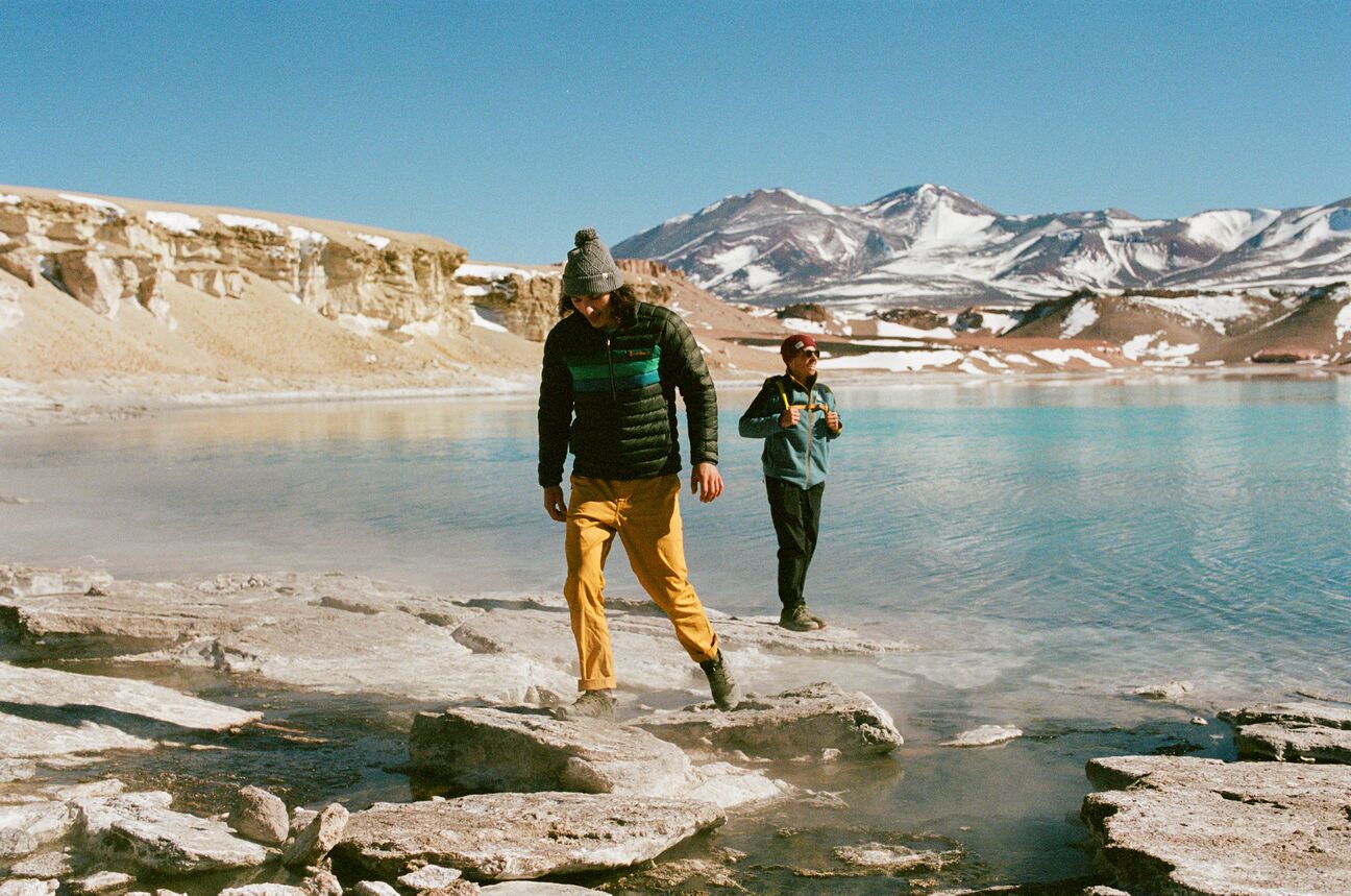 travelers in the Atacama