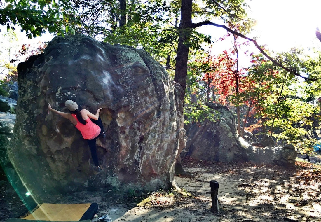 Bouldering in Chattanooga 