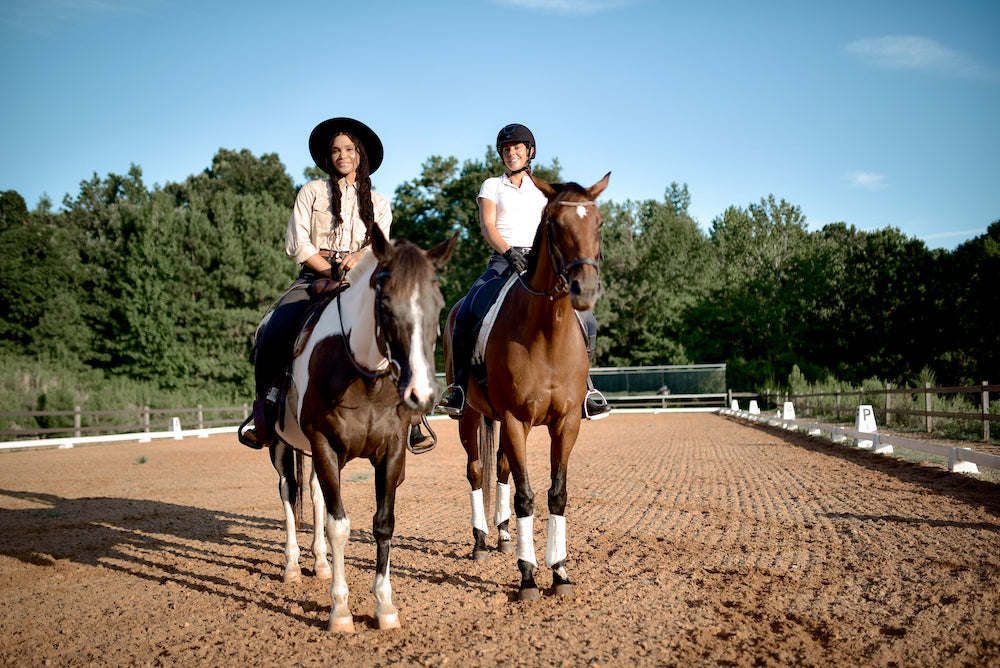 candace on horseback