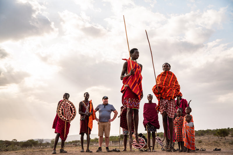 Maasai warriors 