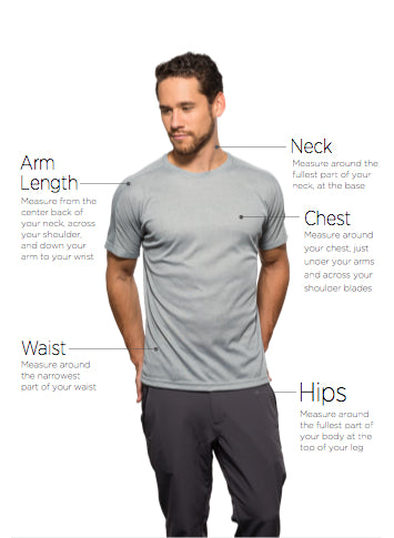 Cotopaxi Size Chart