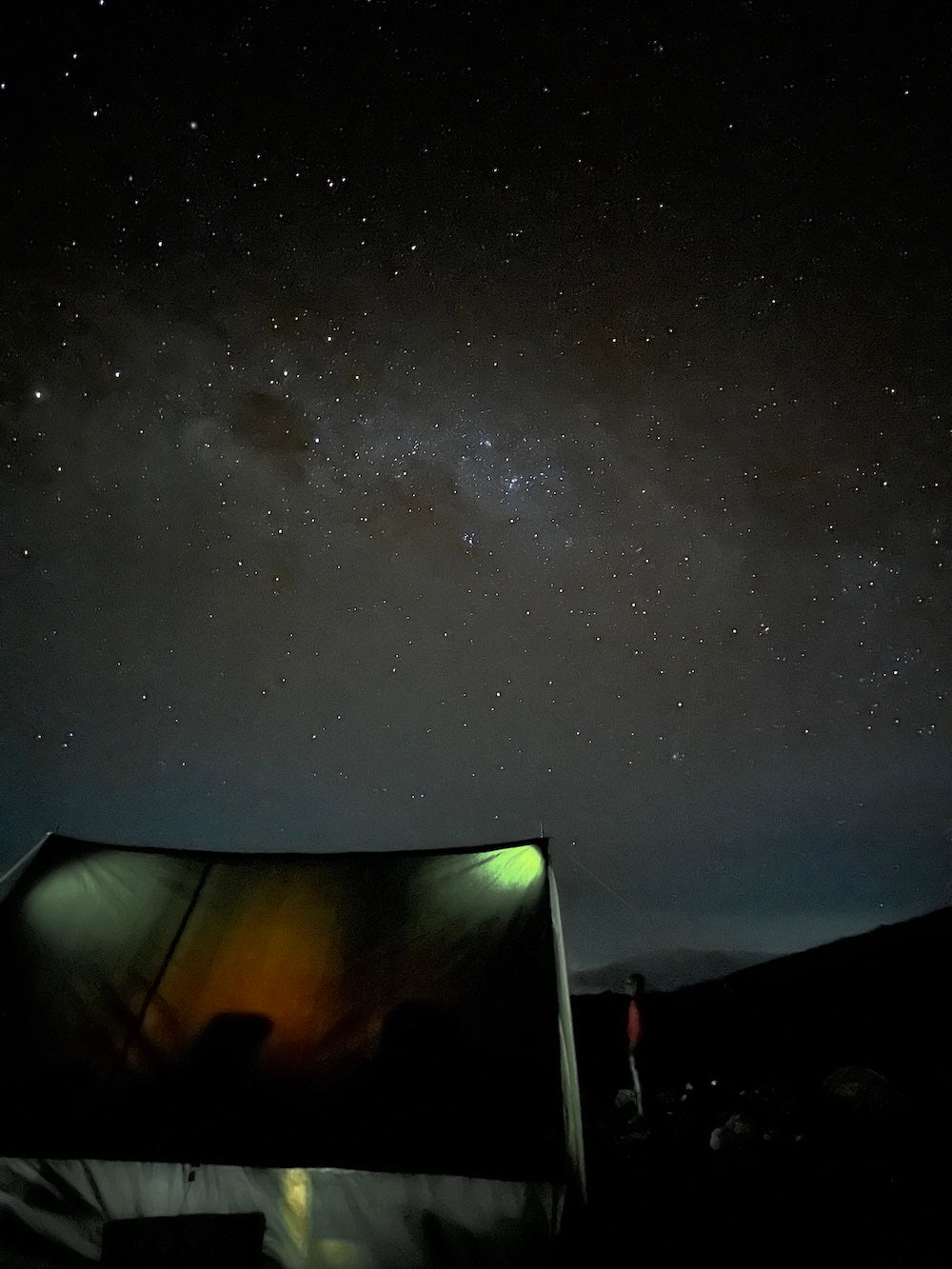 starry sky kilimanjaro 