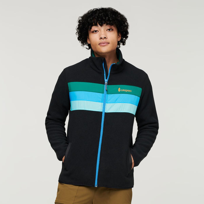 Unlock Wilderness' choice in the Cotopaxi Vs North Face comparison, the Teca Fleece Full-Zip Jacket by Cotopaxi