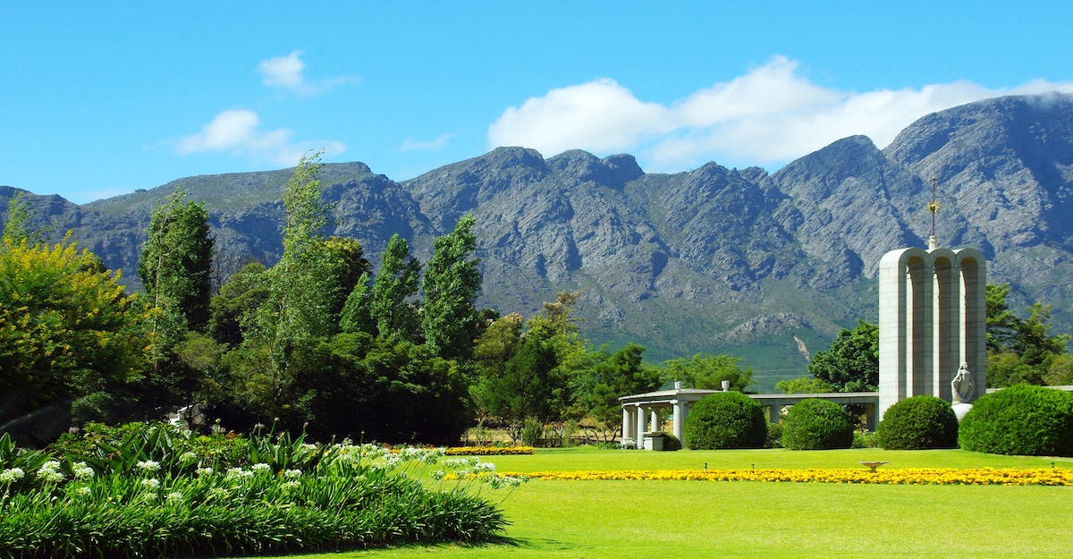 Huguenot Monument in Franschhoek