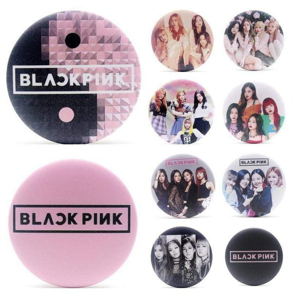 公式 Blackpink バッジのロゴと写真 公式kpop商品オンライン