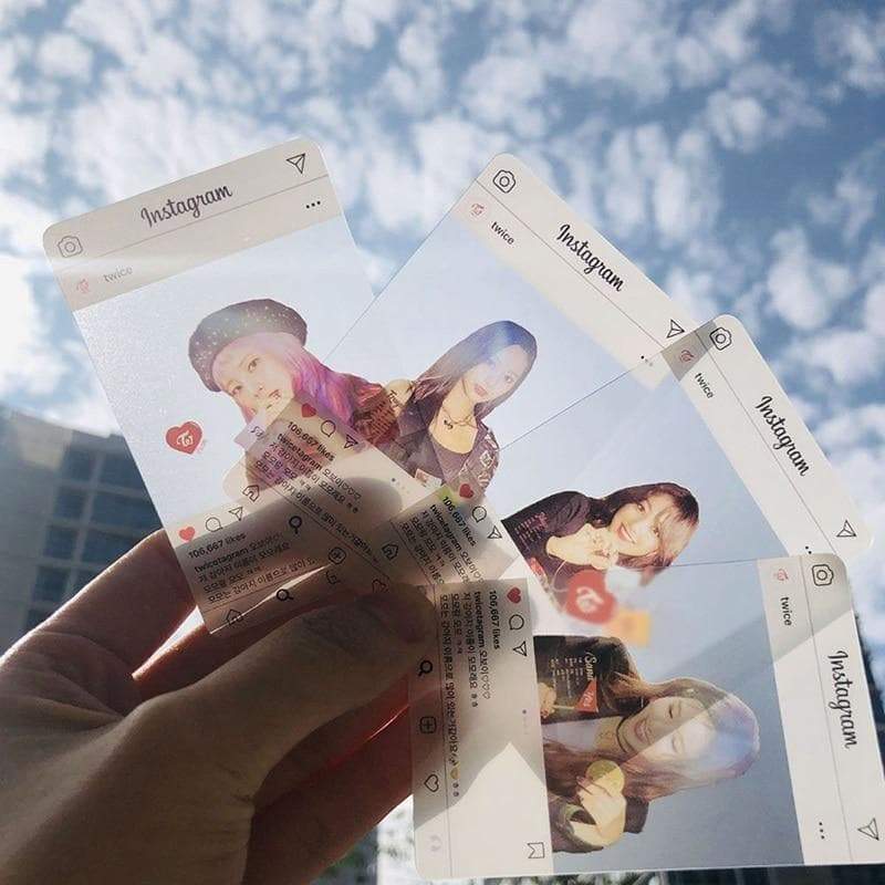 Official K Pop Twice New Album Yes Or Yes Photo Card Transparent Official Kpop Merchandise Online