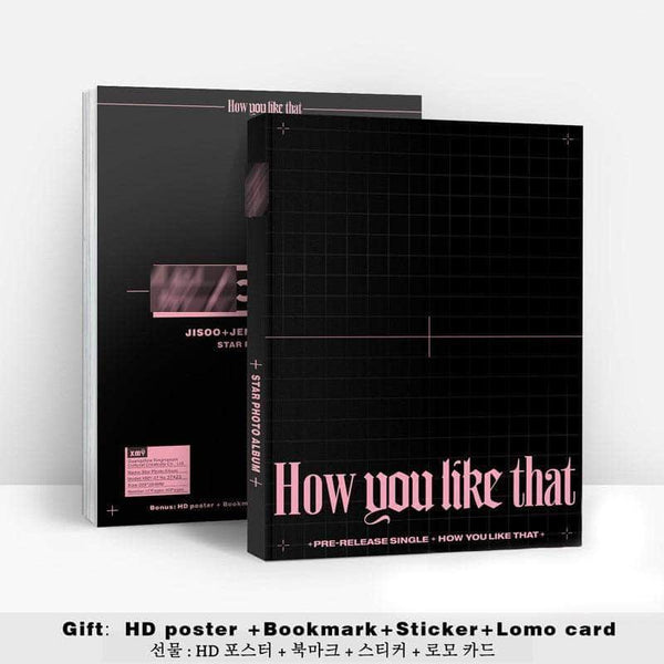 Official Photo Album How You Like That Official Kpop Merchandise Online