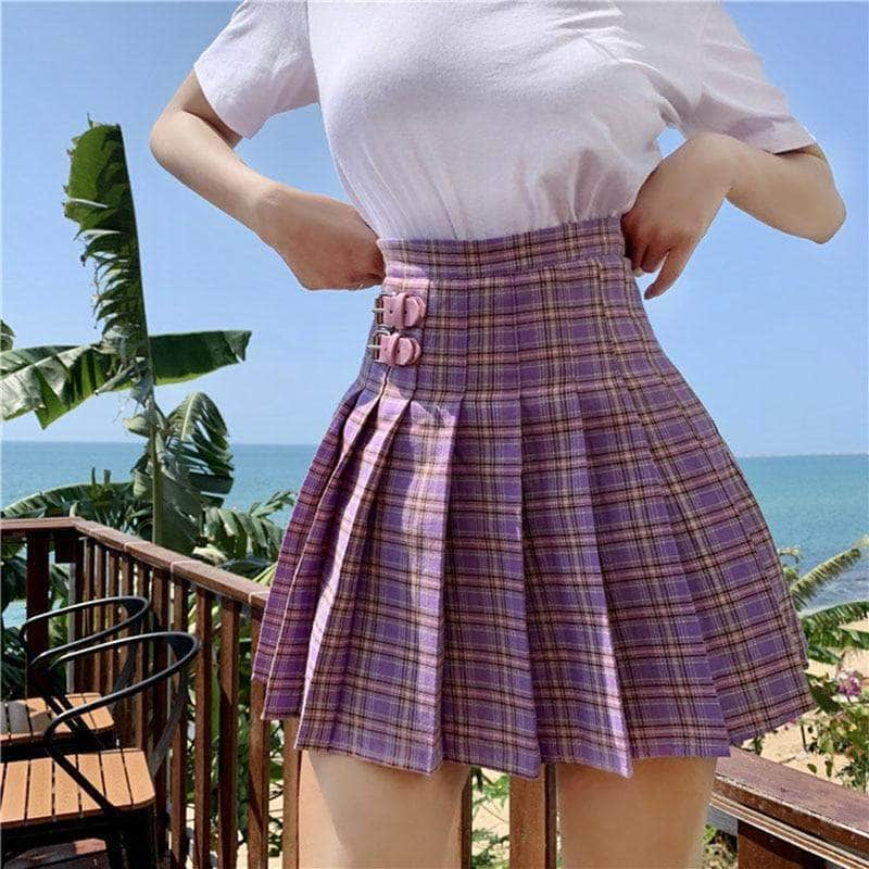 pleated mini skirt dress pattern