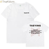 The Kdom T-Shirts SuperM 100% Cotton High Quality Tee