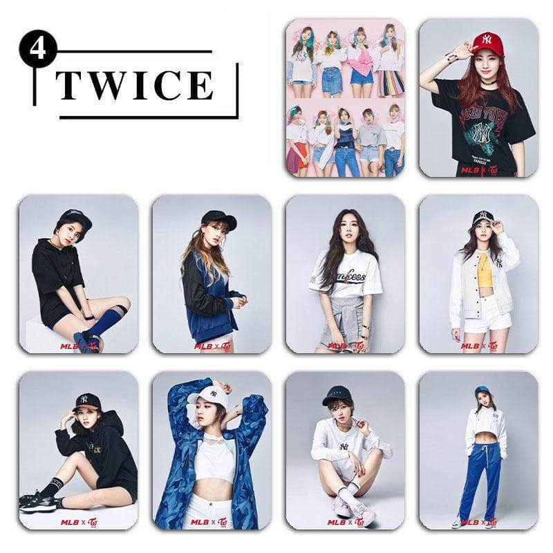 official twice 10 sheets crystal stickers official kpop merchandise online