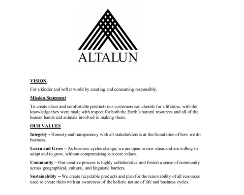 Altalun Ethos