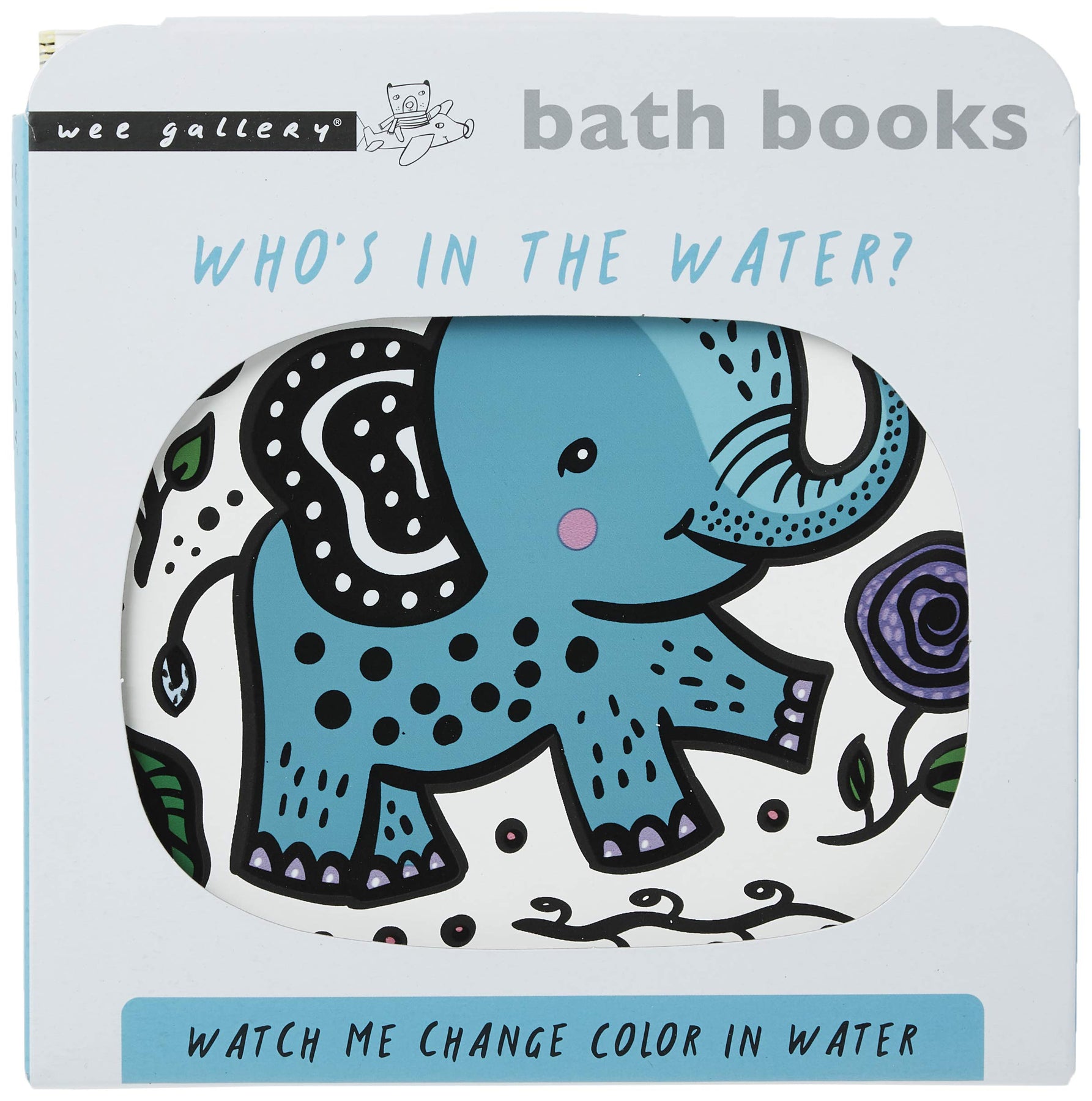 Color Me Who's in the Water Bath Book Pacifier Kids Boutique