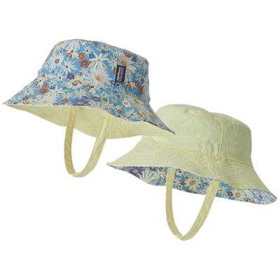 Patagonia Baby Sun Bucket Hat Amigos: Vessel Blue / 24M