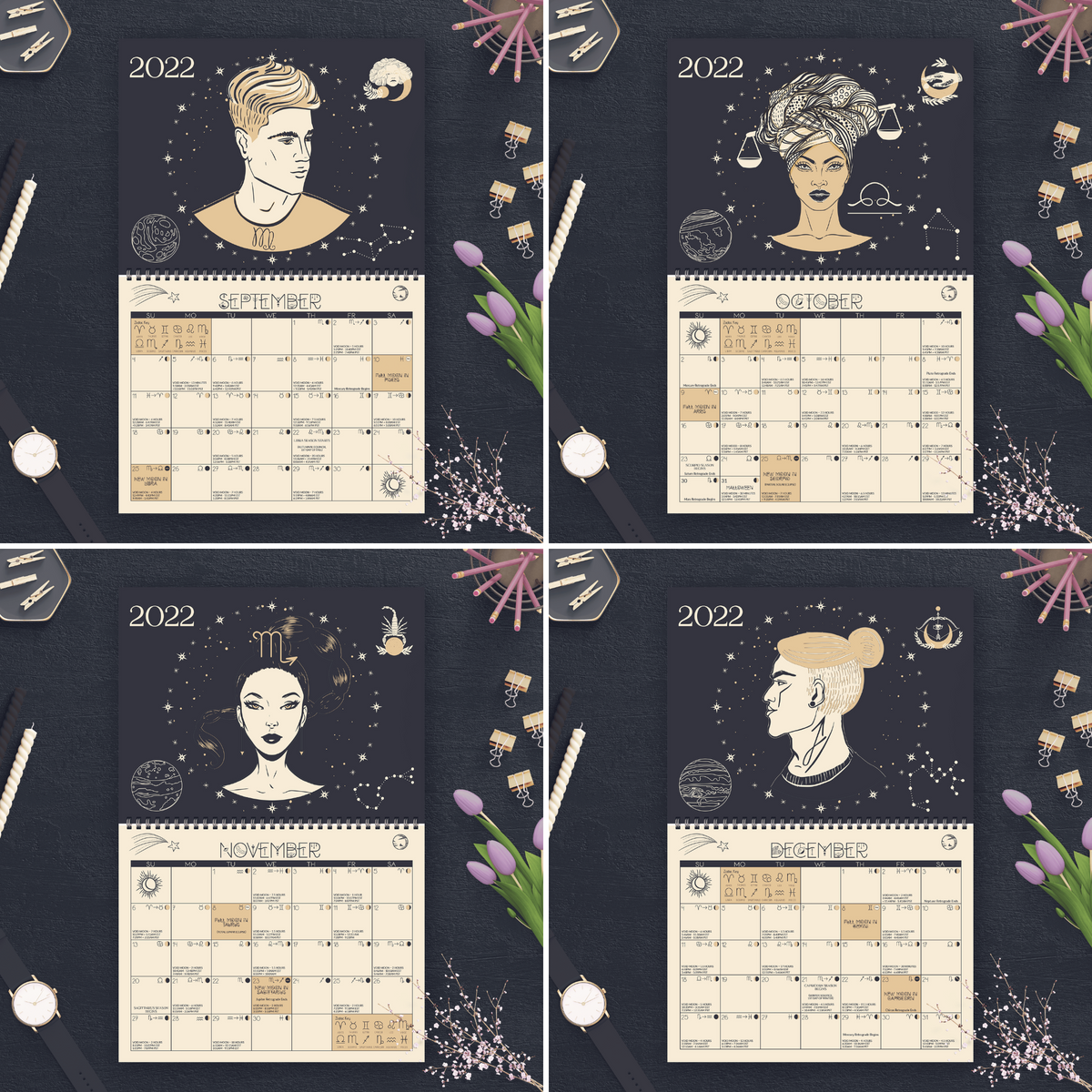 2022 Oracle Lunar Calendar - The Oracle's Haven