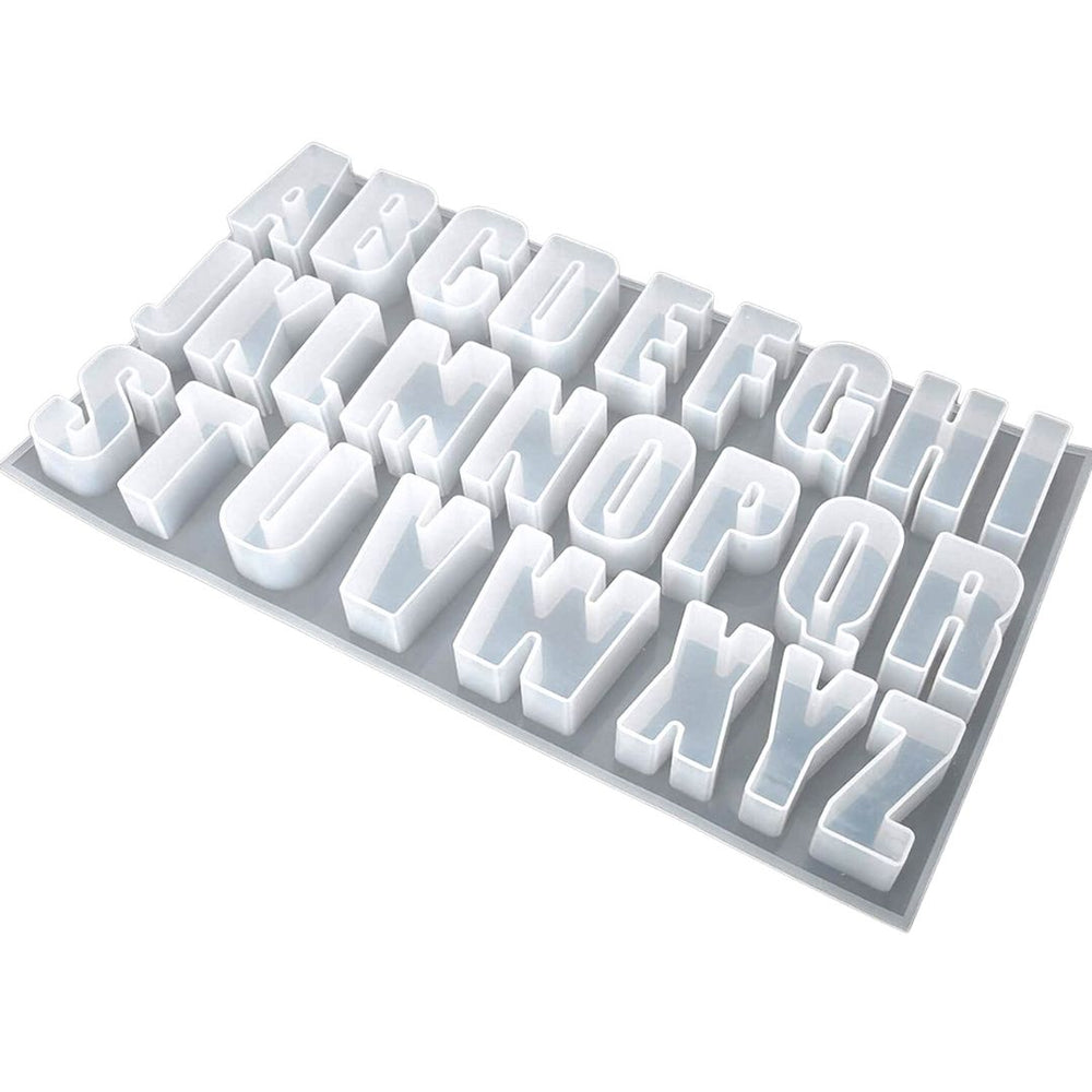 Alphabet Resin Molds Backward #029 - Melbourne Art Direct