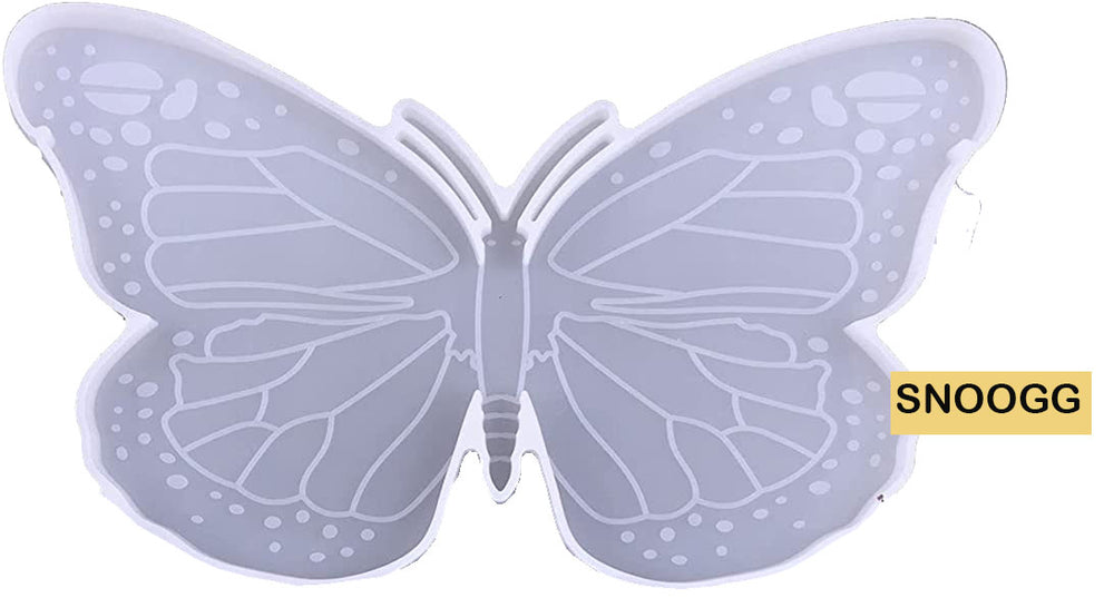 Mini Butterfly Silicone Mold (6 Cavity) | Tiny Insect Embellishment Making  | Clear Mould for UV Resin | Resin Inclusion DIY | Nail Decoration
