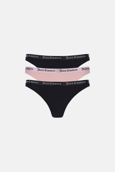 LACE TRIM BRA AND THONG SET – Juicy Couture UK