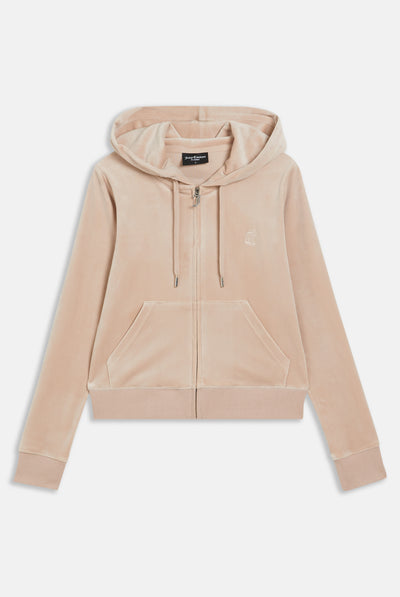 BRAZILIAN SAND CLASSIC VELOUR ROBERTSON HOODIE – Juicy Couture UK