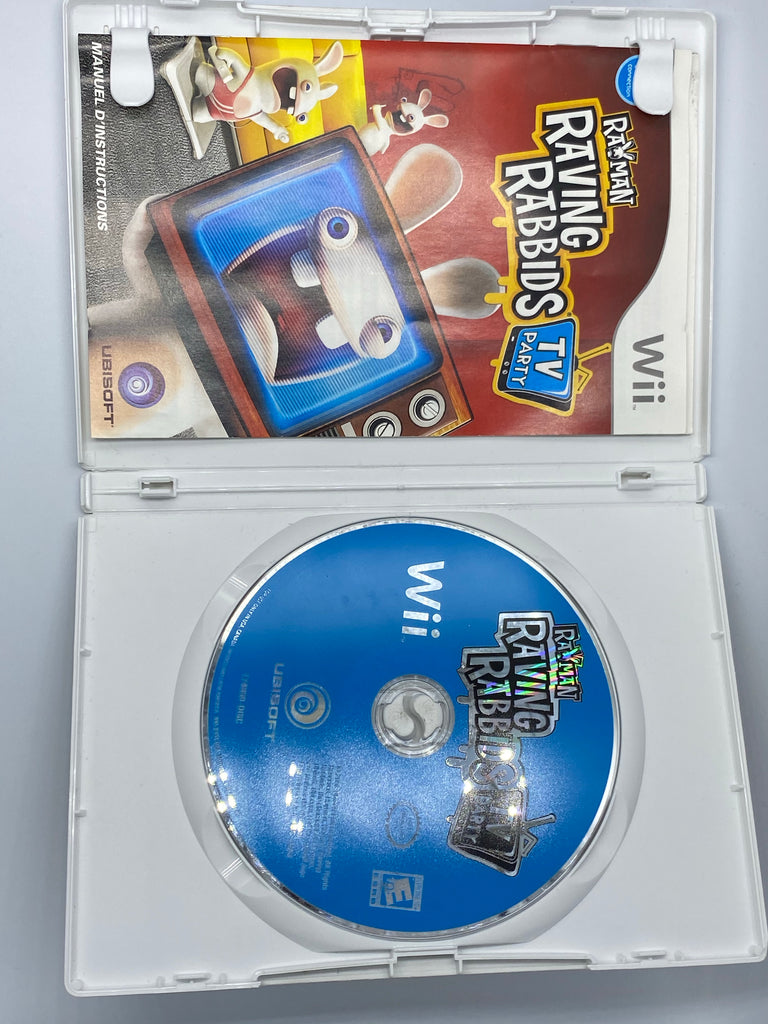rayman raving rabbids tv party wii okay for kids