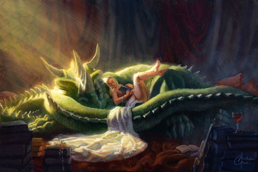 Sleeping Dragon by Christopher Clark – Amazing Art Expo