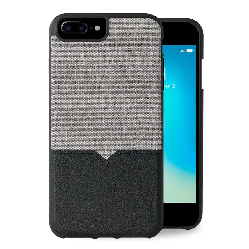 Evutec Leather Phone Case with Vent Mount for iPhone 8 Plus/ 7 Plus/ 6s Plus/ 6 Plus