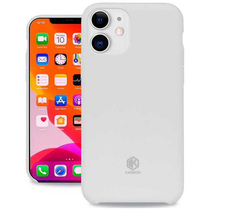 Karbon Silicone Ultra Thin Case For Iphone 11 Evutec Corp