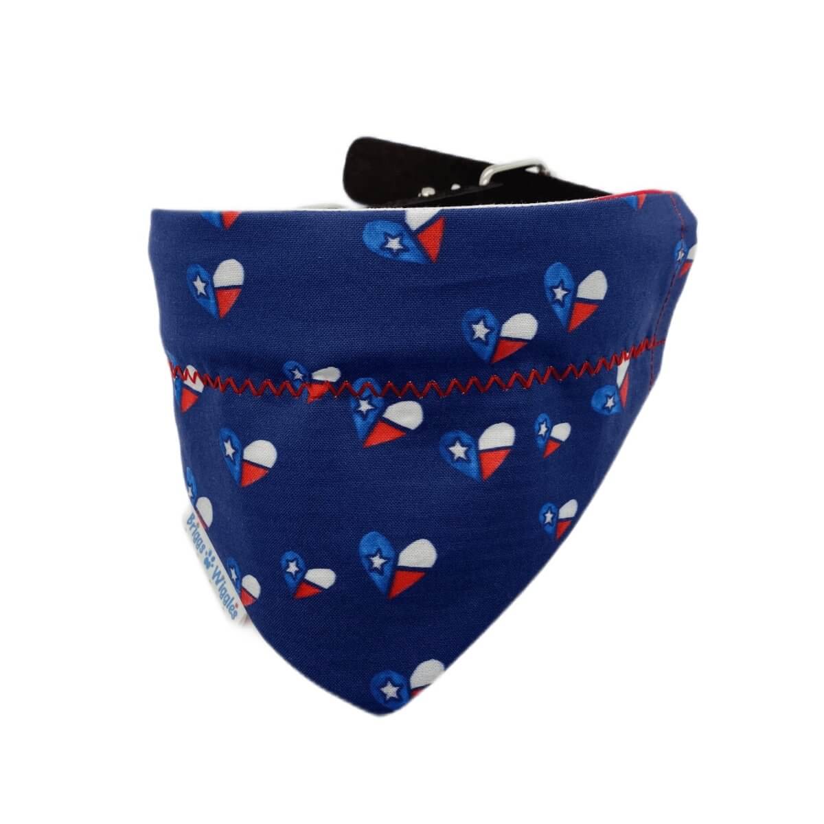 Deep in the Heart of Texas Baseball Dog Bandana