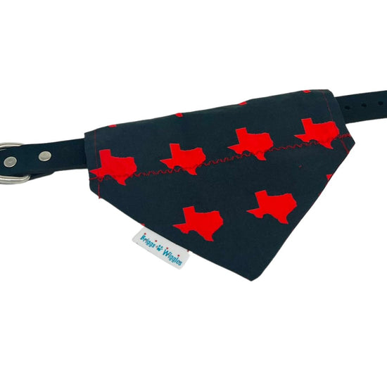 Deep in the Heart of Texas Baseball Dog Bandana