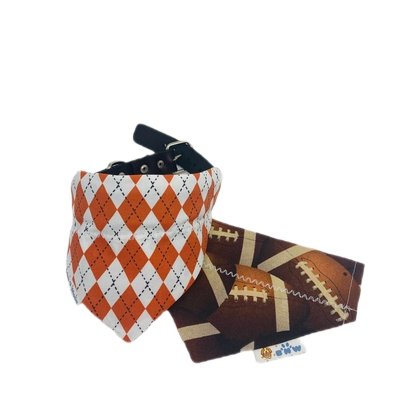 Hook'em Horns Dog Bandana