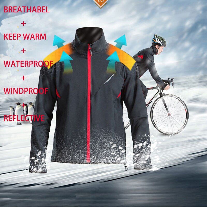 warm cycling jersey