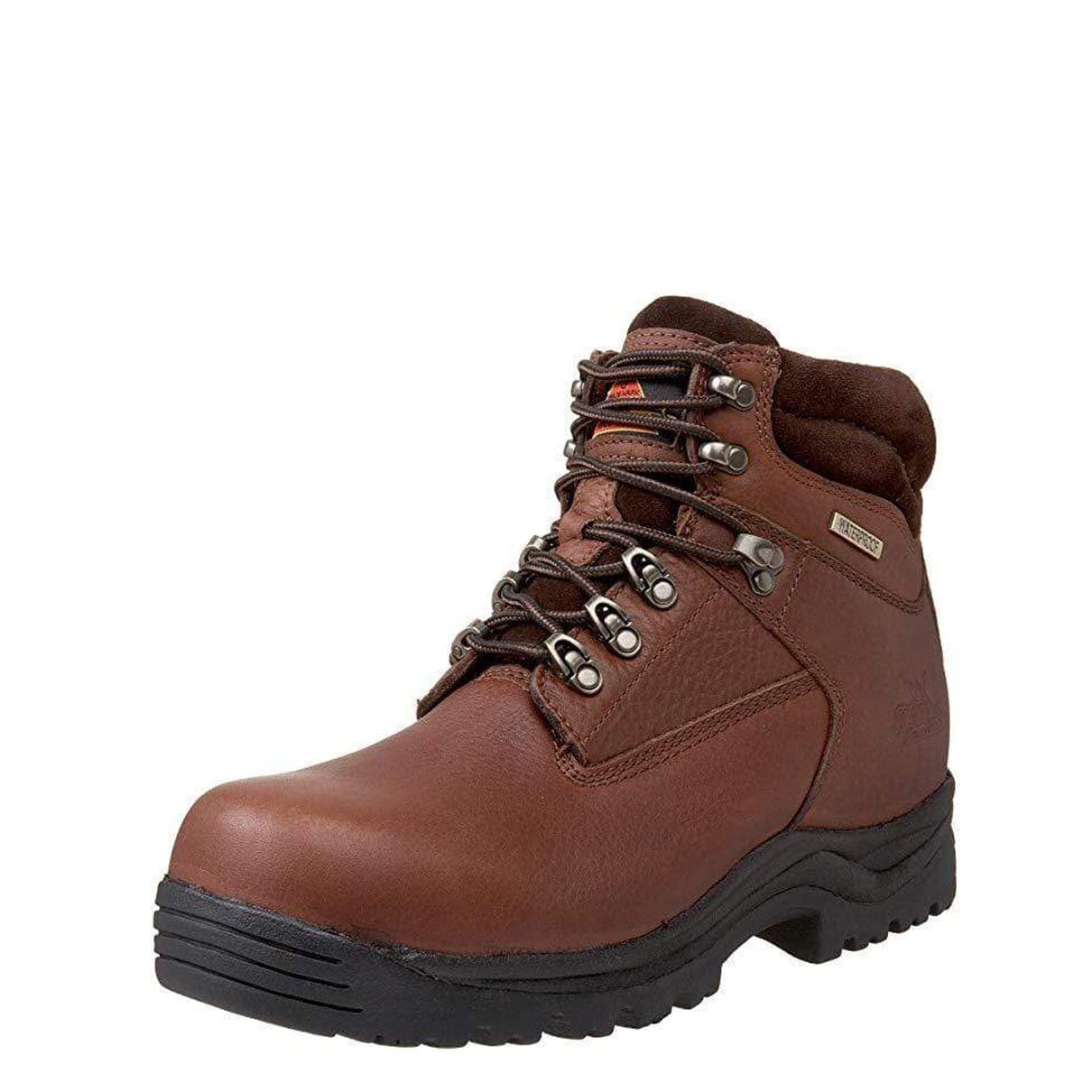 oblique toe work boots