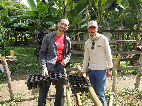 Ricardo und Juan Pablo, Gründer des Kakaoprojekts Sierra Divina