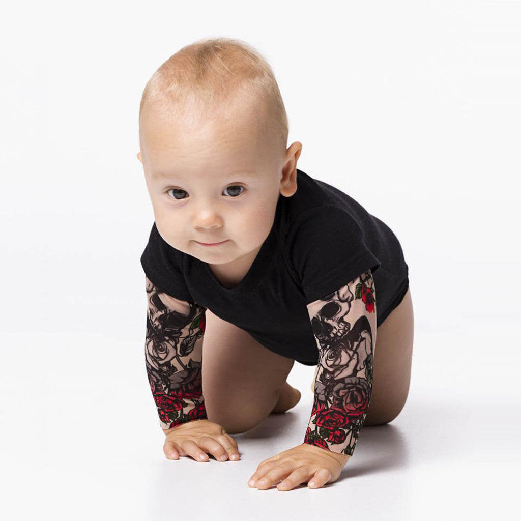 baby tattoo sleeve shirt