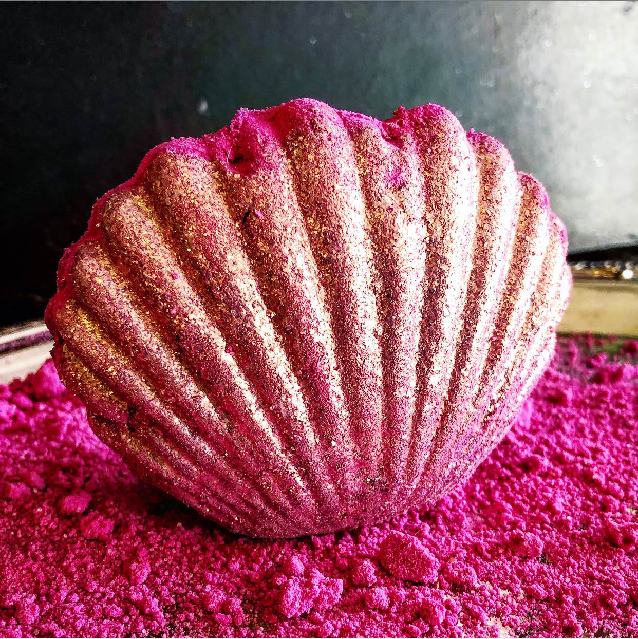 shell bath bomb