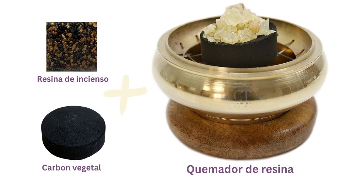 Carbón vegetal para quemar incienso & resinas - Tienda Online Islas Canarias Aromaterapia - Santa Cruz de Tenerife - Las Palmas de Gran Canaria