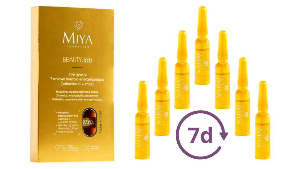 Tratamiento ampollas Vitamina C - Jengibre - Tienda Cosmetics Tenerife