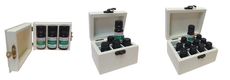 caja aceites esenciales 10 ml - como guardar aceites esenciales puros y naturales