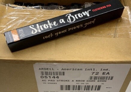 ''Ardell Beauty Stroke a Brow Feathering PEN, Dark Brown''