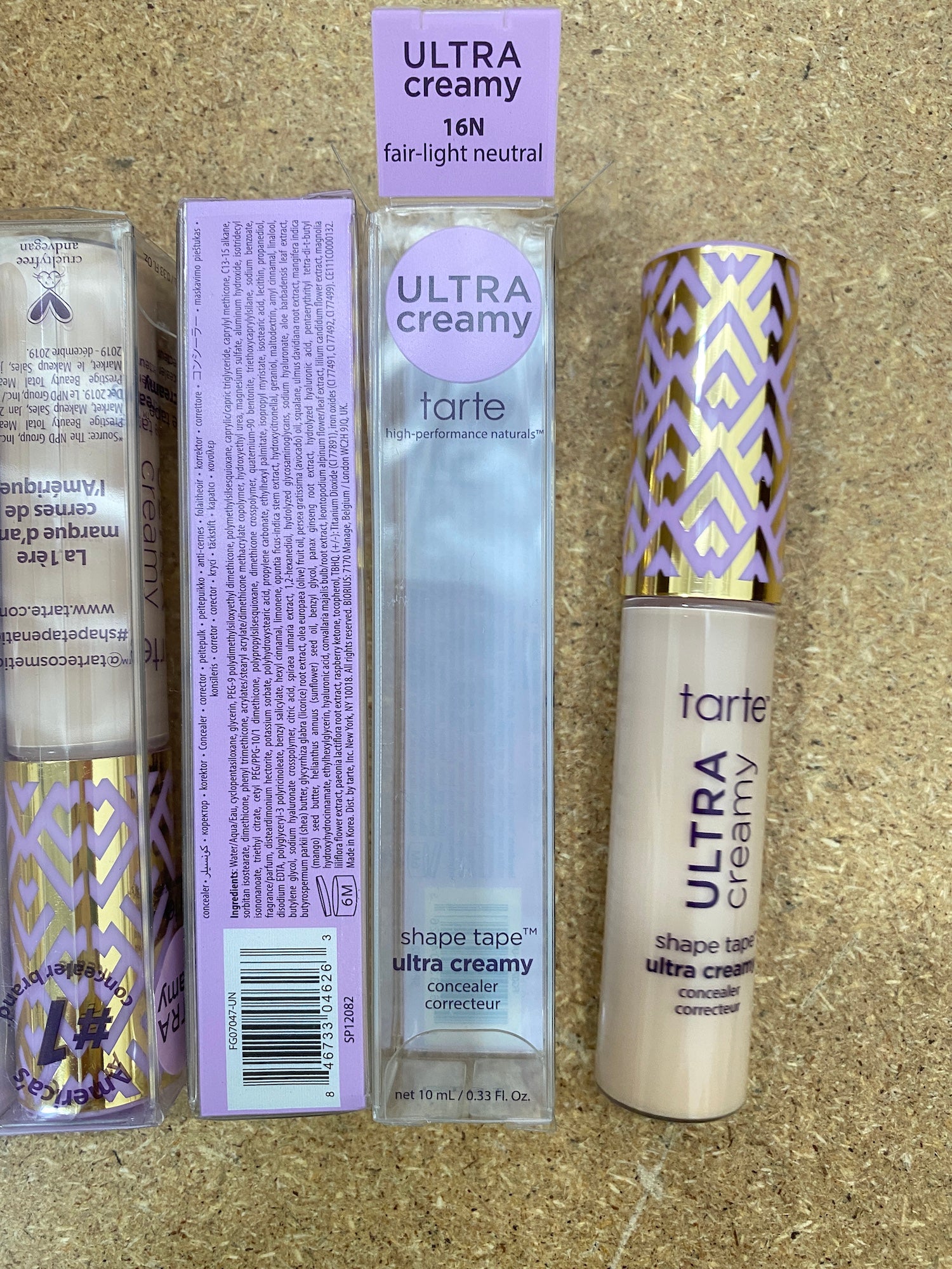 Tarte shape TAPE ultra creamy concealer 16N Fair Light Neutral