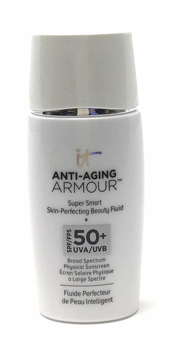 IT COSMETICS Anti-Aging Armour Super Smart Skin-Perfecting Beauty Fluid SPF 50+ x 100