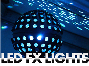 led fx lighting hire rental